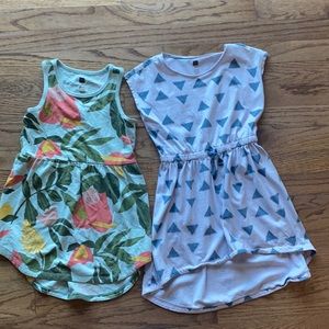 2 tea collection dresses.